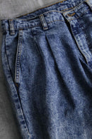 1990s Levi's silver Tab 2tuck chemical wash denim pants