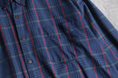 1990s "OLD GAP" cotton plaid shirt
