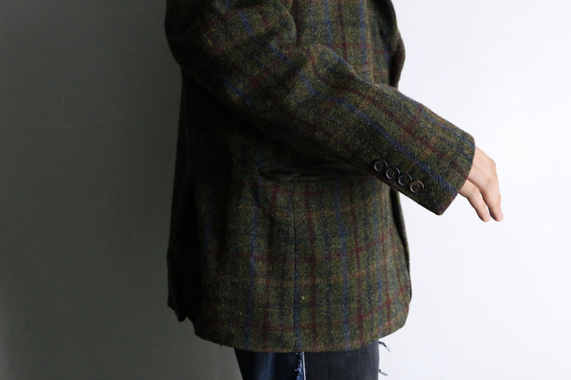 kahki wool tailored jacket