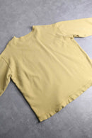 "Abercrombie&Fitch" pale yellow V-neck sweat