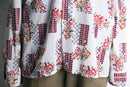 70's  geometric pattern nylon shirt