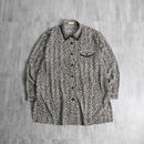 leopard stripe design shirt
