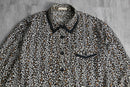 leopard stripe design shirt