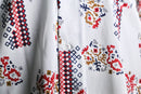 70's  geometric pattern nylon shirt