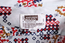 70's  geometric pattern nylon shirt