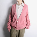 “Christian Dior” pink color knit cardigan