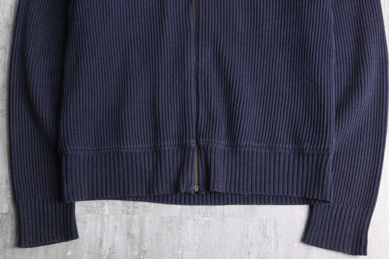 black eyelet gimmick drivers knit