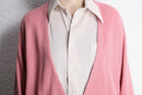 “Christian Dior” pink color knit cardigan