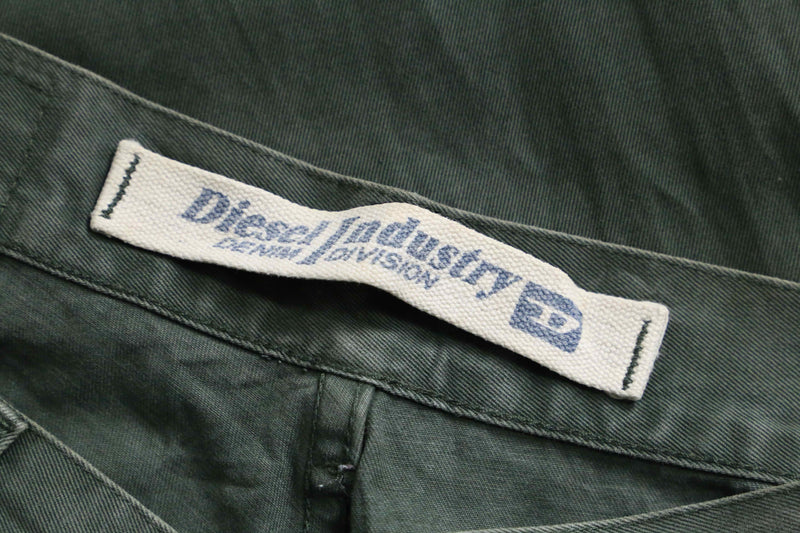 ”DIESEL” fade color 4B wide denim pants