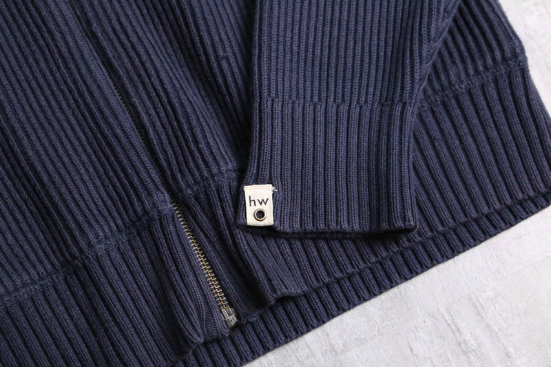 black eyelet gimmick drivers knit