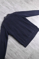 black eyelet gimmick drivers knit