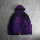 2000s A BATHING APE color camou pattern down jacket
