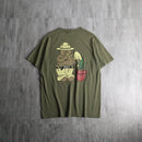 1990s smokey Bea × cannabis tee