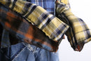 "Re:make" docking check shirt hoodie
