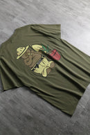 1990s smokey Bea × cannabis tee