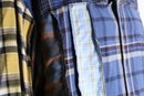 "Re:make" docking check shirt hoodie