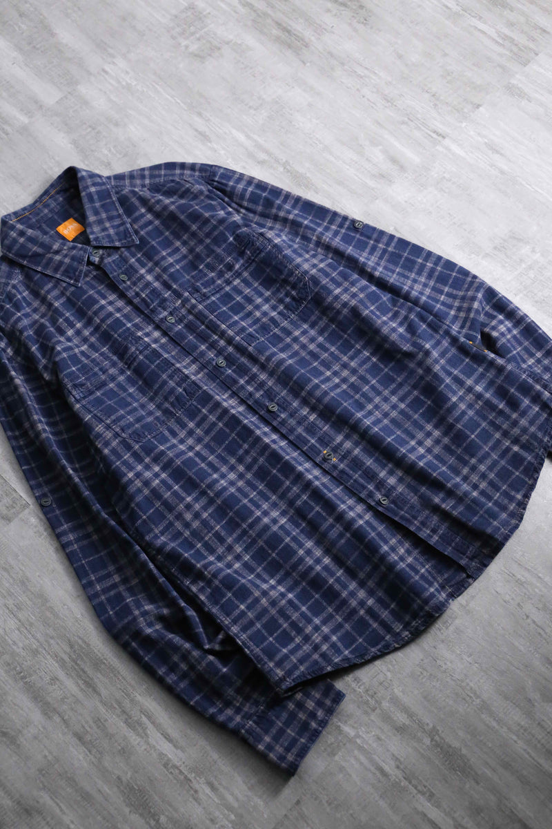 BOSS HUGO BOSS cotton check shirt
