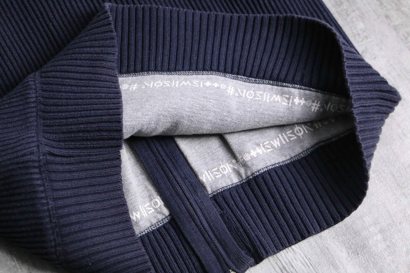 black eyelet gimmick drivers knit