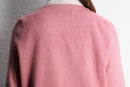 “Christian Dior” pink color knit cardigan