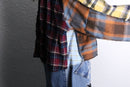 "Re:make" docking check shirt hoodie