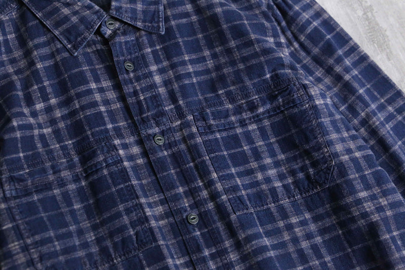 BOSS HUGO BOSS cotton check shirt