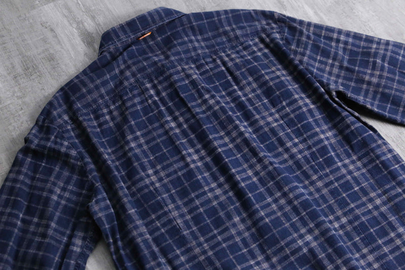 BOSS HUGO BOSS cotton check shirt