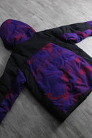 2000s A BATHING APE color camou pattern down jacket
