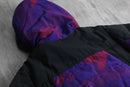 2000s A BATHING APE color camou pattern down jacket