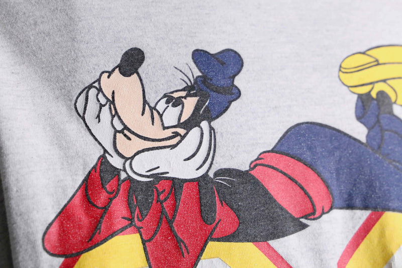 disney character print baseball shirt