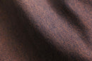 faded brown logo design denim pants