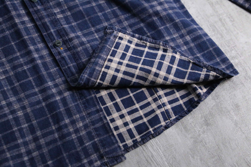 BOSS HUGO BOSS cotton check shirt