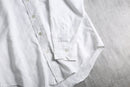 1970s woven pattern BD white shirt