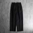 1970-80s 2tuck woven stripe slacks
