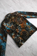 "chico's" cosmos like velours shirt