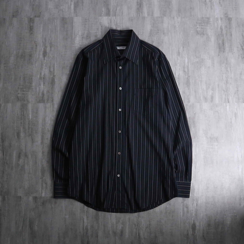 DOLCE&GABBANA stripe dress shirt