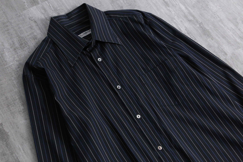 DOLCE&GABBANA stripe dress shirt