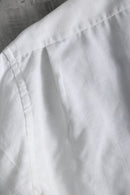 1970s woven pattern BD white shirt
