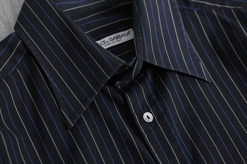 DOLCE&GABBANA stripe dress shirt