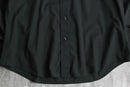 minimal western black shirt