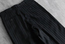 1970-80s 2tuck woven stripe slacks