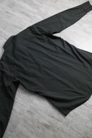 minimal western black shirt
