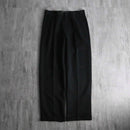 1990s PELLY ELLIS 2tuck black slacks