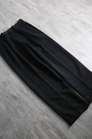 1990s PELLY ELLIS 2tuck black slacks