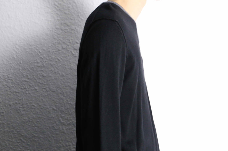 “TRUSSARDI Jeans” V-neck wool knit