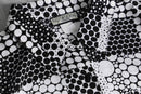 monotone dot pattern S/S shirt