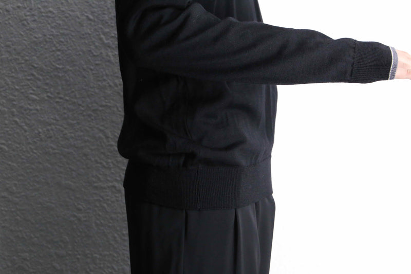 “TRUSSARDI Jeans” V-neck wool knit