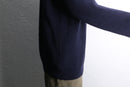 “LAND’S END” navy raglan sleeve cotton knit