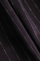 1970-80s 3tuck stripe wide slacks