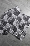 monotone dot pattern S/S shirt