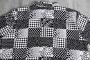 monotone dot pattern S/S shirt